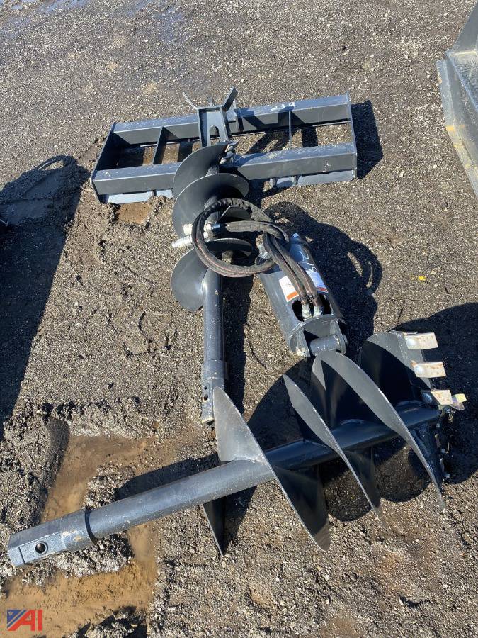 Auctions International Auction Wolverine Skid Steer AttachmentsNY 28071 ITEM Skid Steer