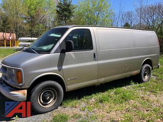 2001 Chevy Express 3500 Extended Van