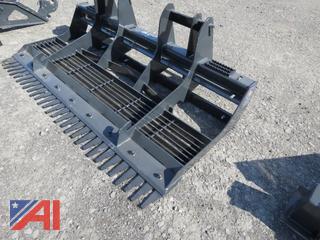 77" Skid Steer Land Sculptor with Front Comb