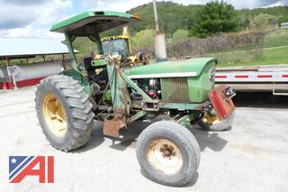 1980's John Deere E0480 Tractor with Front Loader