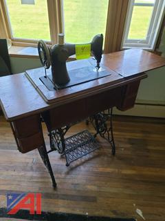 Old Singer Foot Peddle Sewing Machines