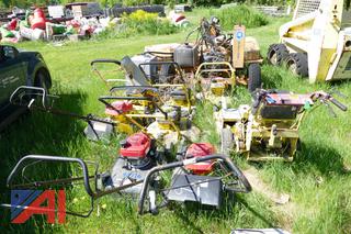 (#9) Various Push Lawn Mowers