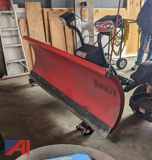 Hinker 8' Plow with Dolly Attachment
