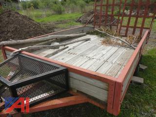 Shop Built Utility Trailer with Ramp