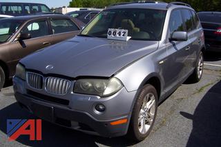 2007 BMW X3 SUV (Seized)