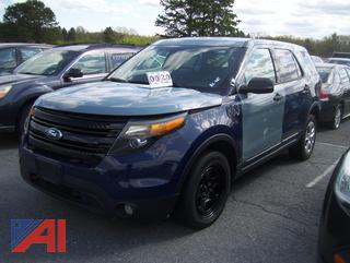 2014 Ford Explorer SUV/Police Vehicle (863)