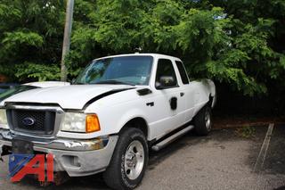 2005 Ford Ranger Extended Cab Pickup Truck (Parts Only)