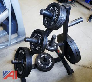 Plate Weights & Stand