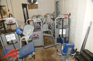 Various Cybex Gym Equipment