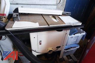 Jet JWSS-10 Table Saw & Dust Collector