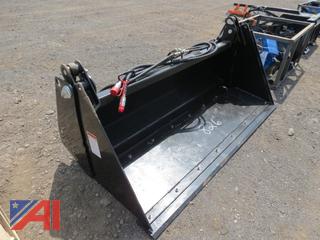 Skid Steer Mounted Clam Shell Bucket