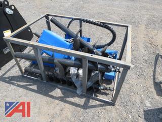 Skid Steer Mounted HD Auger with (3) Bits