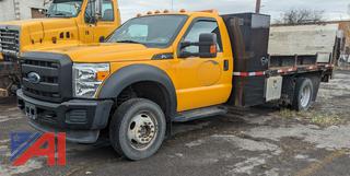 2011 Ford F450 Super Duty 16' Flatbed Truck