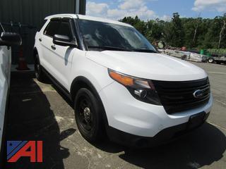 (#2) 2015 Ford Explorer SUV/Police Vehicle
