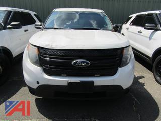(#6) 2013 Ford Explorer SUV/Police Vehicle