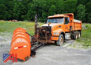 2007 Volvo VND Dump Truck with Plow, Wing and Spreader
