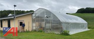 48' x 30' Clear Span Greenhouse
