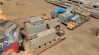 Large Lot of Electrical Boxes and Conduit