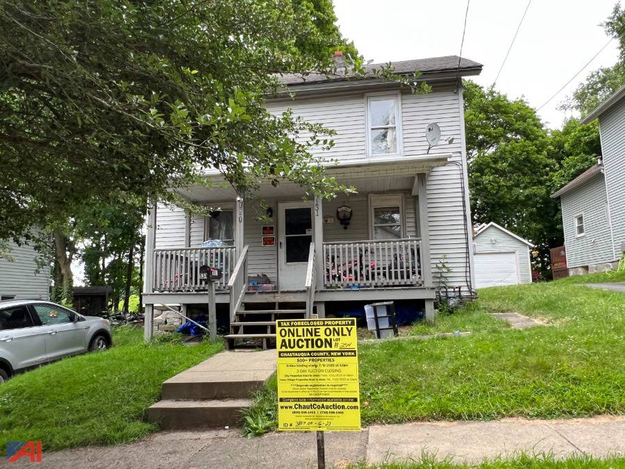 Auctions International Auction DAY 1 Chautauqua County Tax