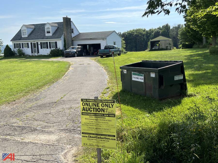 Auctions International Auction DAY 2 Chautauqua County Tax