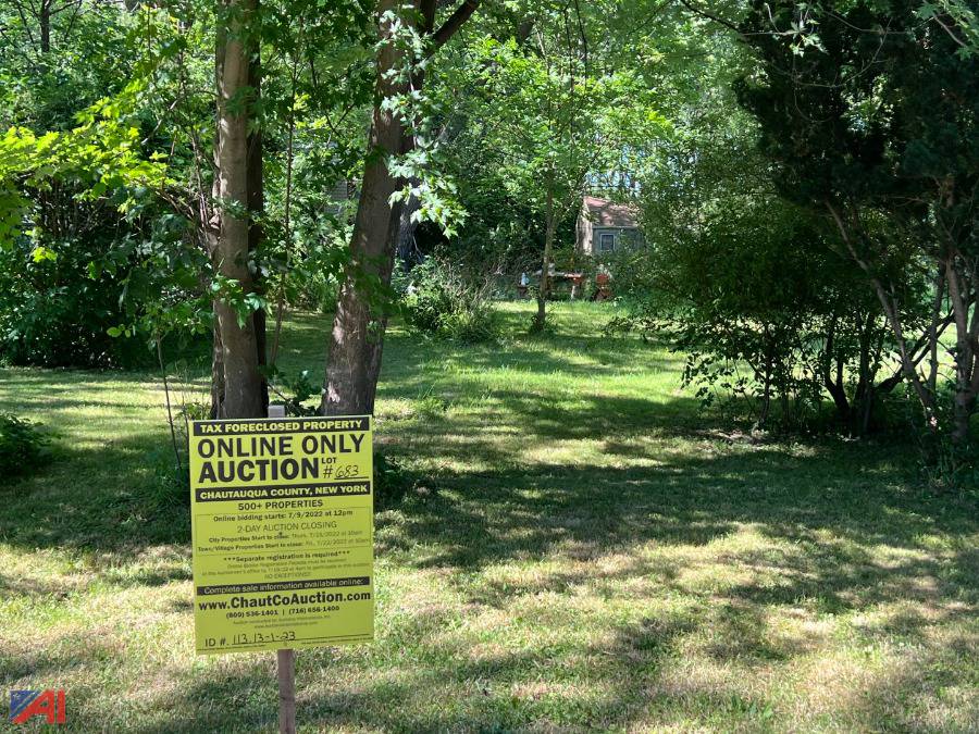 Auctions International Auction DAY 2 Chautauqua County Tax Foreclosed Real Estate Auction