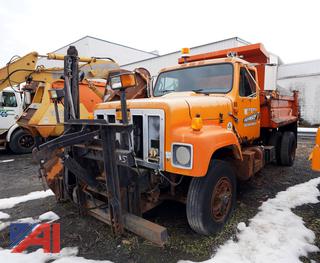 1993 International 2554 Dump Truck with Wing/080