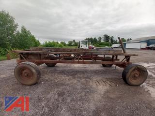 Trailer with Steel Beams