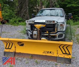 (#2) 2015 Ford F250 Super Duty Crew Cab Pickup Truck with Plow