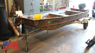 Sears Aluminum Boat with Trailer