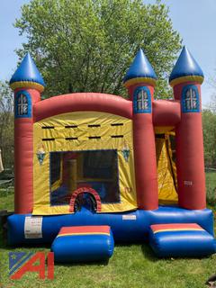 Castle 4 in 1 Bounce Inflatable with Slide 