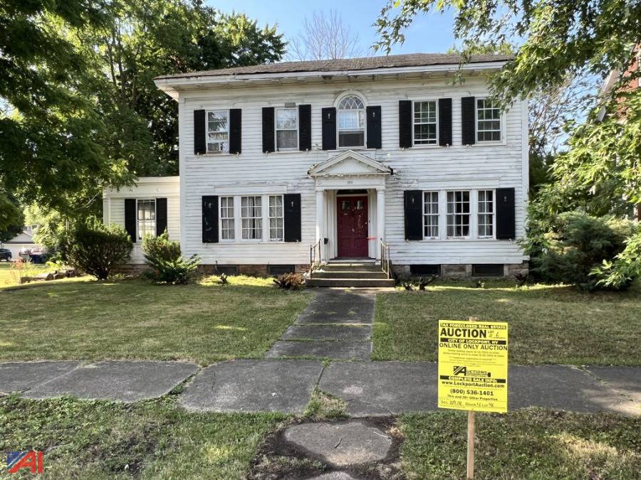 Auctions International Auction City of Lockport Tax Foreclosed