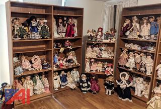 Doll Collection & Shelving, Entertainment Center, DVDs & Videos