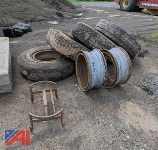 Steel Tires, Rims & Mounting Tool