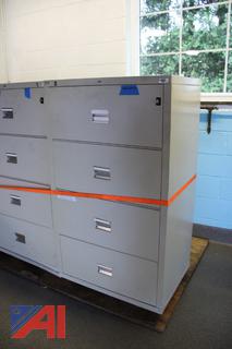 Cement Lined Lateral File Cabinet  