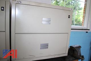 Cement Lined Lateral File Cabinet 