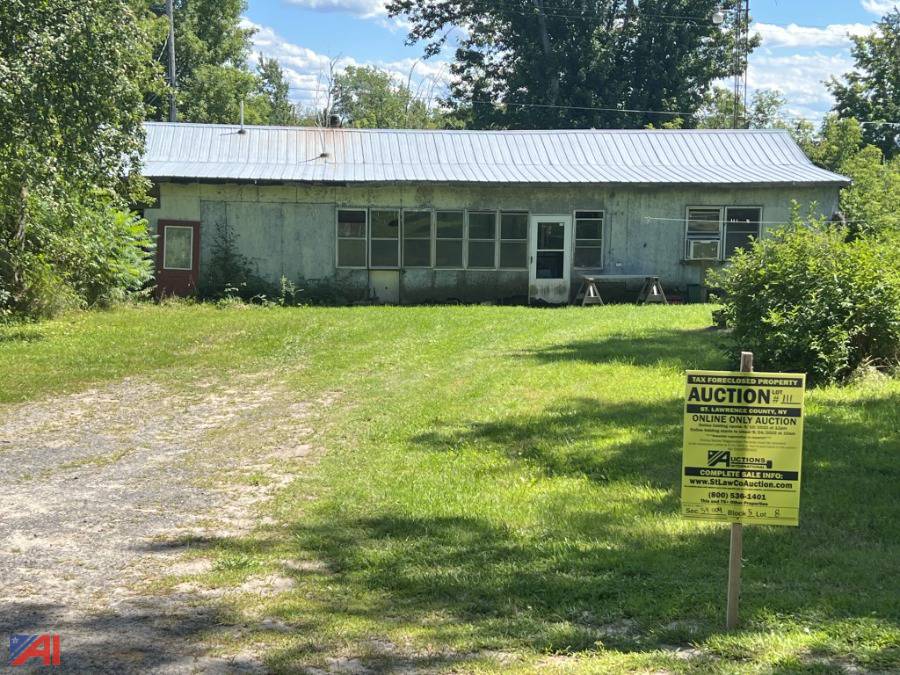 Auctions International Auction St Lawrence County, NY Tax Foreclosed