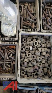 Pallets of Large Nuts, Bolts & Washers