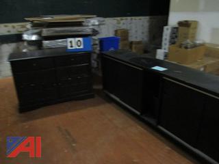 Large Lot of Wooden Cabinets
