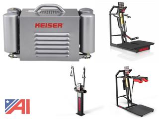 Keiser Infinity Series Functional Trainers, Belt Squat Machines w/ Compressor (Pneumatic Resistance System)