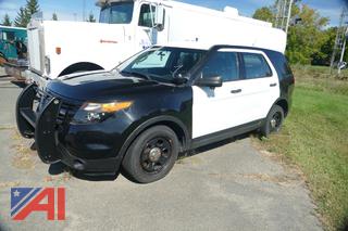(#1) 2015 Ford Explorer SUV/Police Vehicle