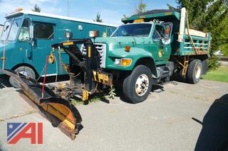(#5) 1998 Ford F800 Dump Truck with Plow
