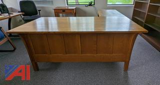 Stickley Desk with Return & Computer Desk