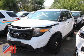 2014 Ford Explorer SUV/Police Vehicle (Parts Only)