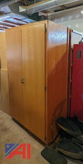 Oak Double Door Cabinets