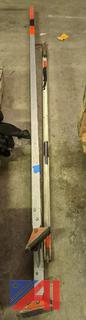 Fiberglass Pike Pole, Metal Folding Attic Ladder, Metal Hose Roller Unit & Electric Cord Reel