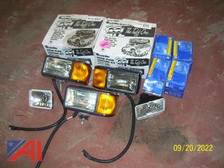 Snow Plow Lights, New/Old Stock