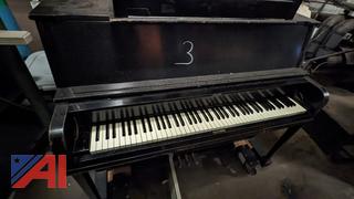 Fischer Upright Piano with Bench