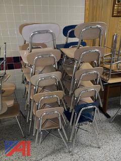 High School Metal Student Chairs
