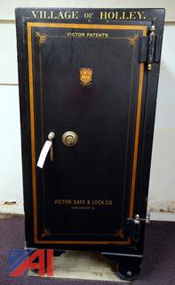 Vintage Victor Single Door Safe