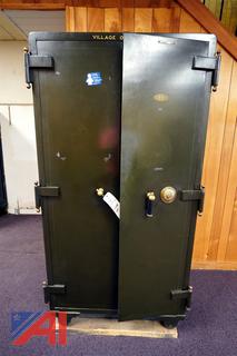 Vintage Schwab Two Door Combination Safe
